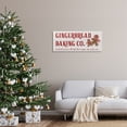 thumbnail image 2 of Stupell Industries Gingerbread Baking Co Holiday Holiday Painting Gallery Wrapped Canvas Print Wall Art, 2 of 7