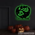 thumbnail image 4 of Craftnamesign Custom Badminton Racket Metal Wall Art LED Light, Custom Badminton Player Name Sign, 4 of 5