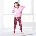 thumbnail image 5 of joogoo Girls' Leggings Snowflakes Balls Yoga Pants 4T, 5 of 8