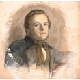 thumbnail image 3 of P. C. Skovgaard 15x15 Black Modern Framed Museum Art Print Titled - Man Portrait. is Stated to Be a Member of the Genus From. (1839 - 1849), 3 of 5
