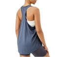thumbnail image 6 of WREESH Women's Flowy Racerback Workout Tank Top Yoga Running Gym Athletic Sleeveless Shirt Summer Active, 6 of 6