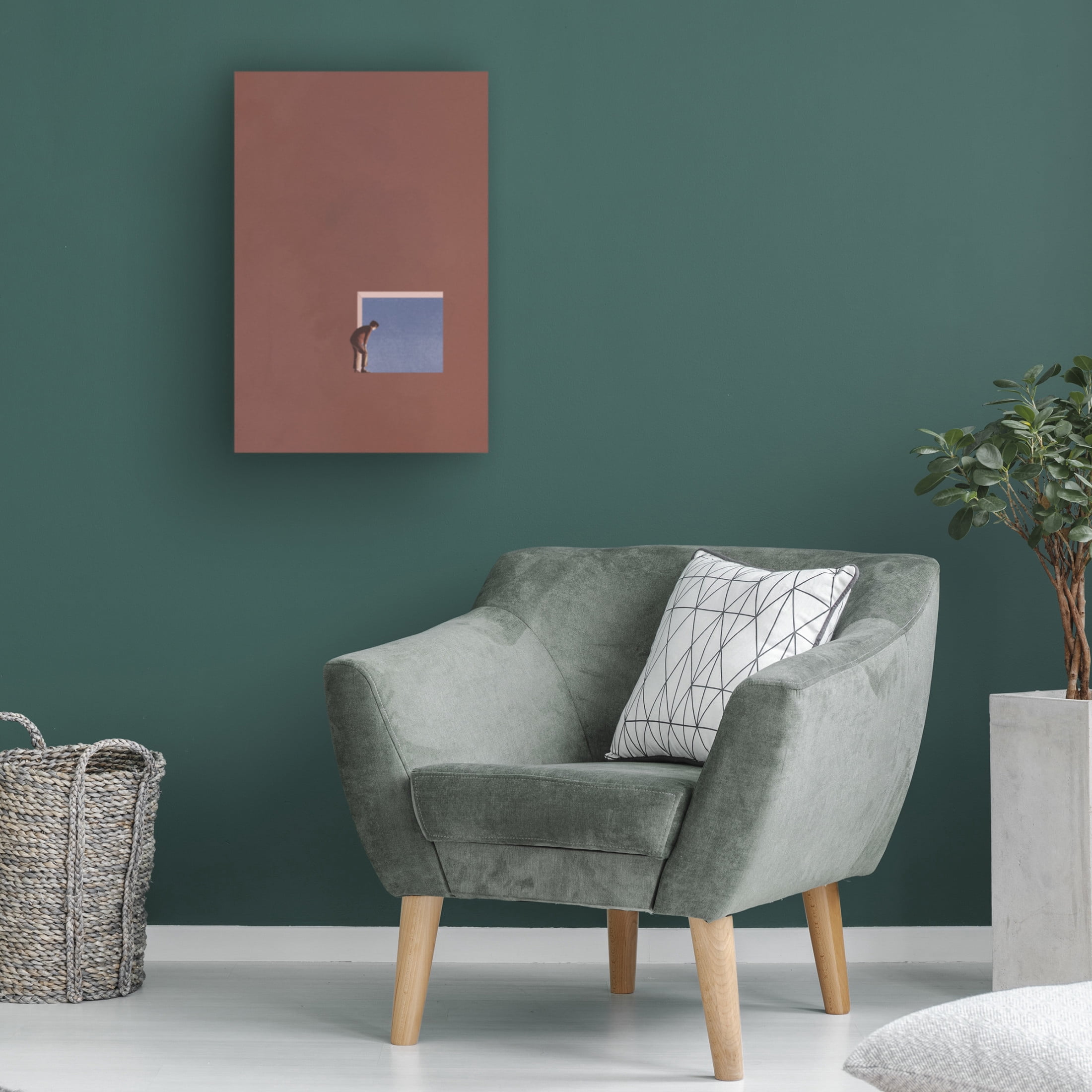 Trademark Fine Art Maarten Leon Curiosity Canvas Wall Art
