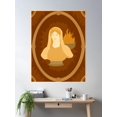 thumbnail image 2 of Hestia'S Hearth Poster Wall Art, Modern Wall Decor For Living Room Bedroom, 8x12 UNFRAMED, 2 of 3
