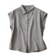 thumbnail image 2 of Neewe Women's Sleeveless Button Down Shirts Collared Dressy Casual Blouses Loose Office Tank Tops, 2 of 7