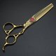 thumbnail image 3 of 6 Inch Hair Cutting Scissors 440C Stainless Steel Professional Barber Scissors Set with Sharp Blades, 3 of 4