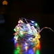 thumbnail image 1 of Guirnaldas de luces, 10 m, 100 mini luces LED de cadena con pilas, luces estrelladas de luciérnaga para bodas, dormitorios, fiestas, Navidad, coloridas, 1 of 4