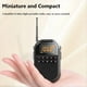 thumbnail image 2 of Mini Radio FM AM de Bolsillo con Pantalla LCD Grande, Receptor de Radio, Altavoz Bluetooth Inalámbrico, Reproductor de Música con Tarjeta TF para Personas Mayores B, 2 of 5