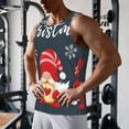 thumbnail image 5 of Logiee Cute Christmas Gnomes (2) Print Men's Workout Tank Top,Quick Dry Workout Tank Top,Gym Muscle Tee,Fitness Bodybuilding Sleeveless T Shirt-X-Large, 5 of 7