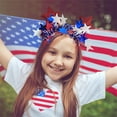 thumbnail image 5 of 4th of July Headband Independence Day Hair Accessories Headbands for Women Girls Kids, 5 of 6