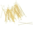 thumbnail image 3 of Cousin DIY Polished Gold Eye Pin Bulk Pack, 2 in x 0.5cm Eye, 315 Piece, Metal, 3 of 8
