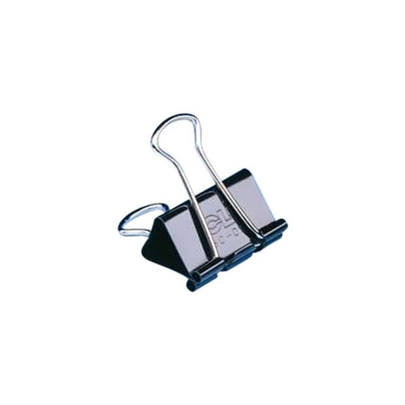 CHLBC05 - Binder Clips, Medium, 5/8 Capacity, Black/Silver, 12/Box by Charles Leonard