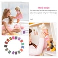 thumbnail image 3 of Miangastore 16 Pcs Mini Journal Carnet Papier Couleurs Assorties Temps de Jeu, 3 of 8
