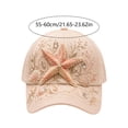 thumbnail image 2 of 3D Ocean Creatures Embroidery Cap, 2026 New Adjustable Cotton Baseball Cap with Raised Embroidered Sea Animal for Man Woman, 2 of 2