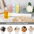 thumbnail image 5 of Travel Bottles for Toiletries 6 PCS 3.4oz/100ml Travel Size Containers Plastic Lotion Bottles TSA Approved Leak Proof Squeeze Bottles with Flip Cap for Toiletries, Shampoo & Lotion(Clear), 5 of 12