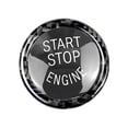 thumbnail image 1 of Engine Start Stop Button Cover Cars Styling Sticker Fit for E90 E92 Black, 1 of 8