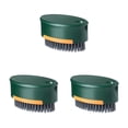 thumbnail image 1 of Advancent Cepillo de limpieza Zapatos Lavabo Sartenes Platos Lavandería Palm Scrubber Baño Lavadero Limpiar Estropajo Verde Type1 NO1, 1 of 6