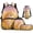 Sunflower Horse, variant on Bulopur Boys 17 Inch Backpack Set 4 Piece Galaxy Wolf Print School Bookbag with Lunch Box, Water Bottle Holder and Pencil Case for Elementary