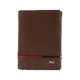 thumbnail image 2 of Cartera Tommy Hilfiger Leif de piel tríptica RFID para hombr, 2 of 3
