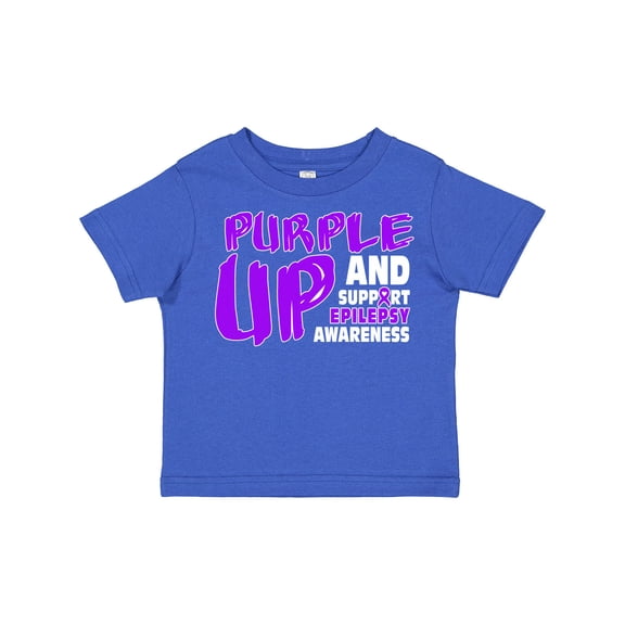 Inktastic Purple Up Epilepsy Boys or Girls Toddler T-Shirt