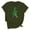 Dark Green, variant on CHUMUD Womens St Patricks Day Shirt Green Shamrock Shirts St Patricks Day Clover Graphic Tshirt Tops
