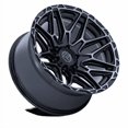thumbnail image 2 of 20x9 Fuel FC885 Injector Gloss Black Machined Face Dark Tint Wheel 8x180 (20mm), 2 of 3