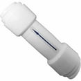 thumbnail image 1 of Inline Check Valve w/ 1/4" Quick Connect (Push Connect) Fittings for Reverse Osmosis Systems, 1 of 3