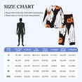thumbnail image 4 of Fotbe Halloween Ghosts And Pumpkins Pattern Long Sleeve Pajama Set for Men,Sleepwear Set,2-piece Loungewear Set,Soft PJs Comfy Nightwear with Pockets-Medium, 4 of 7