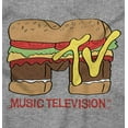 thumbnail image 2 of Retro MTV Cheese Burger Food Logo Toddler Boy Girl T Shirt Infant Toddler Brisco Brands 6M, 2 of 6