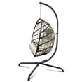 thumbnail image 5 of Jese Stainless Steel Egg Hanging Chair with Stand, 5 of 8