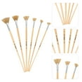 thumbnail image 2 of 6Pcs Professional Painting Brushes Multi-function Watercolor Brushes Convenient Fan Brushes, 2 of 9