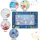 thumbnail image 3 of Aqua Water Painting Mat 48" X 31" Large Magic Doodle Mat Kids Toys Sin Ensuciar Dibujo Escritura Doodle Board Colorear Juguetes Educativos Regalos De Cumpleaños Para Niños De 3,4,5,6 Años De Edad Jormftte WMZL-1342, 3 of 7