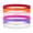 Colorful, variant on TOPTIE 6 Pack Stretchy Elastic Headband for Women Men, Thin Sweat Hair Bands Non-Slip for Running Tennis - Assorted