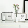 thumbnail image 2 of New Fashion Creative Iron Line Flower Pot Plant Vase Stand Postcard Clip Holder Home Decor, 2 of 5