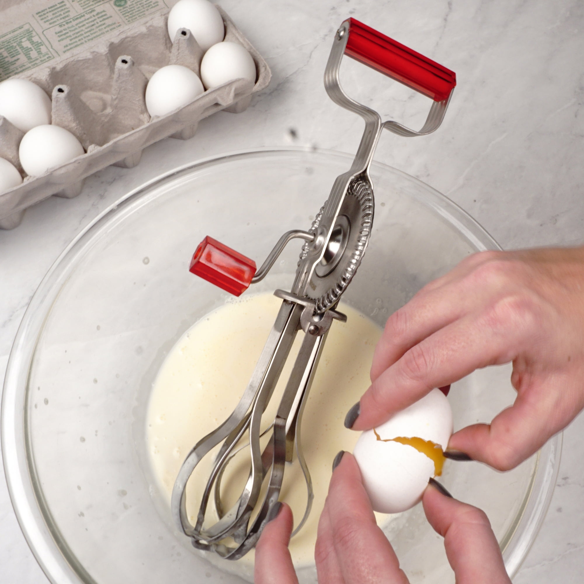 Antique Egg Beater - Abundant Kitchen