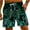 Multicolor#05, variant on ZCFZJW Men's Hawaiian Beach Shorts Big and Tall Regular Fit Tropical Printed Elastic Waist Drawstring Lightweight Summer Casual Shorts with Pocket Multicolor#12 S