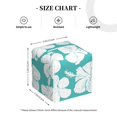 thumbnail image 2 of Honeii 's Vintage Floral for Leather Square Tissue Box Cover Holder: A Stylish Organizer for Tabletops, Bathrooms, Cars & Offices, 2 of 5