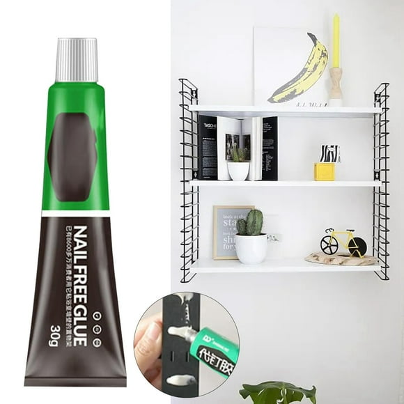 Boreal Craft All Purpose Glue All Purpose Glue Nail Glue Sealant 60 G All Purpose Universal Strong Nail And No Drilling Project Foam Clear Polyurethane Foam for Concrete for Glass Cracks Glue Marine