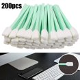 thumbnail image 1 of (200 Pcs) 100/200 Pcs Tampons de Nettoyage Sans Poussière Embout en Mousse Bâton Éponge Gadgets de Nettoyage, 1 of 5