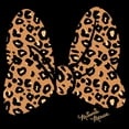 thumbnail image 2 of Men's Mickey & Friends Cheetah Print Minnie Mouse Bow Sweatshirt Black Medium, 2 of 4