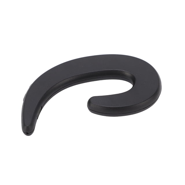Auriculares inalámbricos Bluetooth con gancho para la oreja estéreo y micrófono (negro)