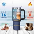 thumbnail image 6 of 40th Birthday Gifts Cup, 40 Oz Stainless Steel Tumbler with Handle & Straw, 40 Year Old Birthday Gifts for Men Coffee Mug, 40th Birthday Decorations for Men, Happy 40th Birthday Gifts for Men, 6 of 6