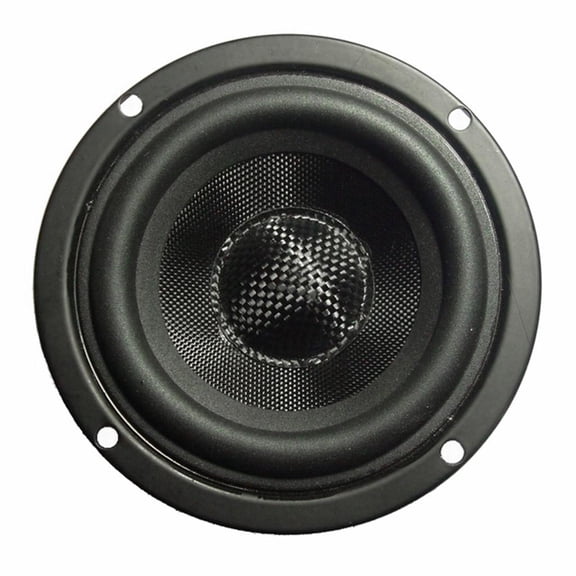 SDFGTstore 4.5inch Waterproof Subwoofer Hifi Speakers Low Frequency Dynamic 4OHM 30W Speakers