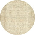 thumbnail image 1 of Ahgly Company Indoor Round Contemporary Brown Abstract Area Rugs, 5' Round, 1 of 6