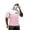 Cyan, variant on Men's Quick Dry Sun Protection Hood Top With Integrated Face Mask Ombre Gradient Palm Pattern Short Sleeve Apparel For Inshore Fishing Beach Jogging Outdoor Adventure Use Hot Pink S