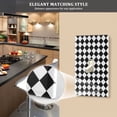 thumbnail image 5 of Yayeee Toggle Light Switch Wall Plate 1-Gang 4.5"x2.7" Home Decorative Outlet Cover, Black and White Geometric, 5 of 7