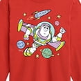 thumbnail image 3 of Disney's Toy Story - Buzz Space Collage - Toddler & Youth Long Sleeve Graphic T-Shirt, 3 of 5