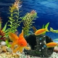 thumbnail image 3 of AURORA TRADE Aquarium Decor, Hollow Wood Bucket, Medium Sized Resin Barrel for Fish Tank Ornament, Betta Fish/Small/Tinny Fish Hideouts Wood House, 3 of 5