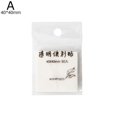 thumbnail image 2 of 50 Pcs Notes Adhésives Transparentes Imperméables pour Animaux Outil de Bureau Haute Qualité N2Z2, 2 of 6