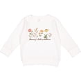 thumbnail image 2 of Inktastic Mommy's Little Wildflower Toddler Sweatshirt, 2 of 4