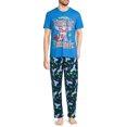 thumbnail image 3 of Christmas Vacation Men’s Graphic T-Shirt and Pants Sleepwear Set, 2-Piece, 3 of 6